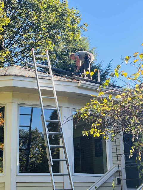 We decomissioned a Solar Hot Water system in Portland, that had been used for over 25 years. 9/29/25